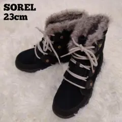 SOREL スノーブーツ 23cm ブラック