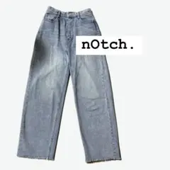 nOtch. 綿100％ デニム ノッチ ジーパン ストレート