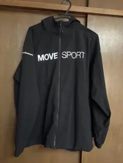 MOVE SPORT ウィンドブレーカー Oサイズ ブラック