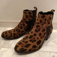 pierre hardy 37 ショートブーツ レオパード