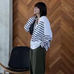 CLANE クラネ トップス ボーダー S 新品未使用✨松本恵奈