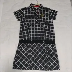 FILA ゴルフ ワンピース LLサイズ チェック柄