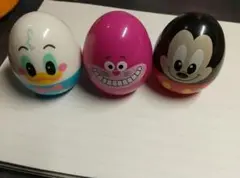 Disney おきあがりこぼし 3個