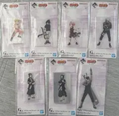 一番くじ　NARUTO G賞　アクリルコレクション　フルコンプ