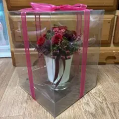 （お値引き不可‼️）プリザーブドフラワー 赤