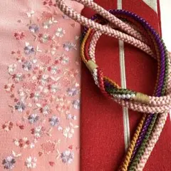 振袖用帯締め 重ね衿 刺繍半衿 成人式 卒業式