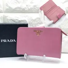 ⭐︎1点もの⭐︎ PRADA 2つ折り 財布 ヴィッテロムーヴ ピンク