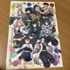 鬼滅の刃 全集中展 限定 クリアファイル 2024ver. 集合 新規書き下ろし