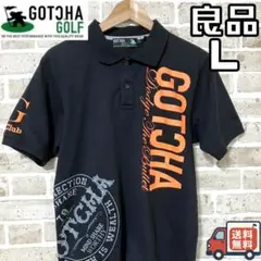 【24時間以内/匿名配送】ガッチャゴルフ メンズ 半袖 ポロシャツ Lサイズ