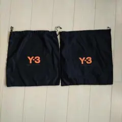 2個セット　Y-3 ナイロン　ブラック　収納袋　巾着