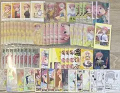 五等分の花嫁　一花　まとめ売り　ウエハース　クリアカード　シュバルツ
