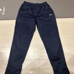 FILA ネイビー ストレートパンツ
