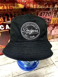 【新品❣️】LA ドジャース　バケットハット　ブラック