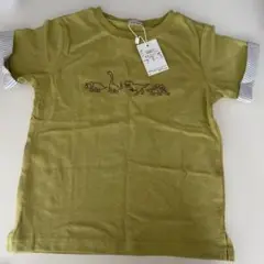 petit main 恐竜プリント Tシャツ 110