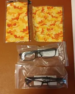 淳士さんグッズ　佐久間ルーペ オレカモメガネ拭き オレカモ布ケース 老眼鏡