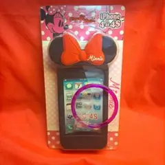 【未開封品】ミニーマウス iPhone 4・4S ケース