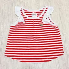 BRANSHES ブランシェス ベビー服 子供服 ボーダー タンクトップ 80