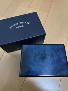 フランクミューラー時計ケース(木箱)、外箱、クロス