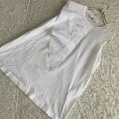 FABIANA FILIPPI フリル付きカットソー ホワイト USA XS