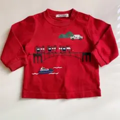 美品 ファミリア ロンT 80