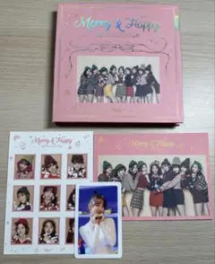 TWICE Merry & Happy アルバム トレカ付き