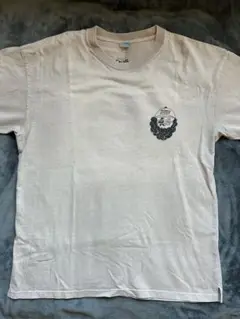 Chi bee ビジュアルプリント Tシャツ ベージュ