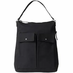 新品 2WAY トートバッグ リュックサック 大容量 A4 男女兼用 ブラック