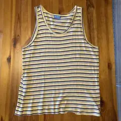 everwarm ストライプ タンクトップ L