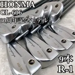 【希少30周年記念モデル】ホンマゴルフ CL-606 メンズゴルフ アイアン9本