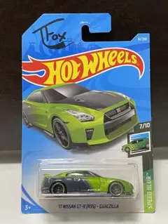ホットウィール T-FOX '17 日産GT-R グアックジラ