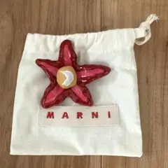 新品未使用 marniマルニ ノベルティブローチ