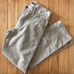 【未使用級】ビームス ストレート チノパン M メンズ ベージュ 薄手 夏秋服