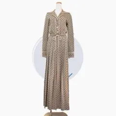 GUCCI マキシドレス 20/21秋冬 ウエストベルト 長袖 ワンピース