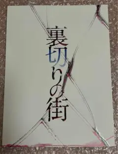 ☆裏切りの街 パンフレット☆髙木雄也 主演✨オマケ付き✨
