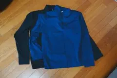 ユニクロ　ドライEXUVカット　ハーフジップTシャツ　2枚組