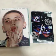 KARMA 開封済み アルバム アコーディオン ヒョンジン ポストカード セット