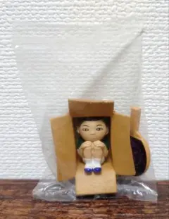 行け！稲中卓球部 段ボール田中 カプセルトイ キーホルダー