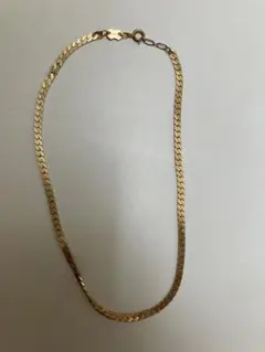 K18GF フラットチェーン ネックレス 約45cm