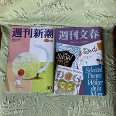 週刊新潮・週刊文春 2冊セット