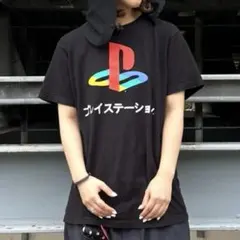 Play station Tシャツ　古着