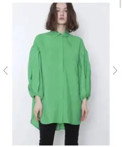 新品 ルフィル LE PHILシアータフタブラウス