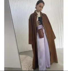 【完売のブラウン!】Leather combine corduroy coat