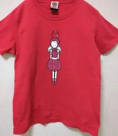 RED BROS レッドブロス 半袖Tシャツ 赤 りんご xxs