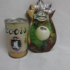 ✿Coors&SPALDINGゴルフボール3個セット未使用保管品✿