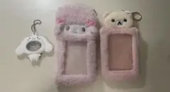 トレカケース 2点＋缶バッチケース1点　セット