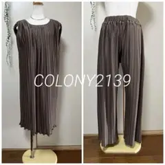 【美品】セットアップ プリーツ トップス パンツCOLONY2139