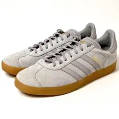 【極美品】adidas ガゼル ニュアンスカラー　グレー ガム 28cm