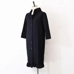 ルネ タック ギャザー ロング ワンピース ドレス 入学式