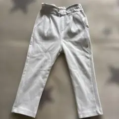 ホワイトパンツ ウエストゴム 90cm