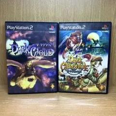 ps2 ダーククロウド & ダーククロニクル セット